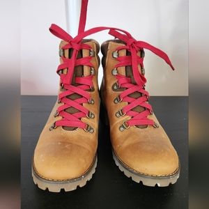 Timberland leather lace up boot